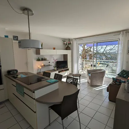 - Superbe T3 Avec Terrasse, Piscine Et Parking Securise - 6 Personnes - Fr-1-420-33 *