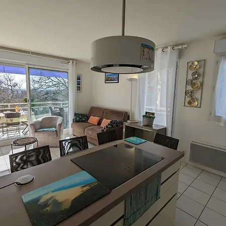 - Superbe T3 Avec Terrasse, Piscine Et Parking Securise - 6 Personnes - Fr-1-420-33 アパート アルカション