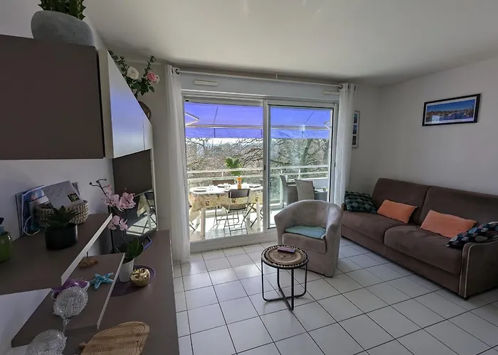 Apartament - Superbe T3 Avec Terrasse, Piscine Et Parking Securise - 6 Personnes - Fr-1-420-33 *